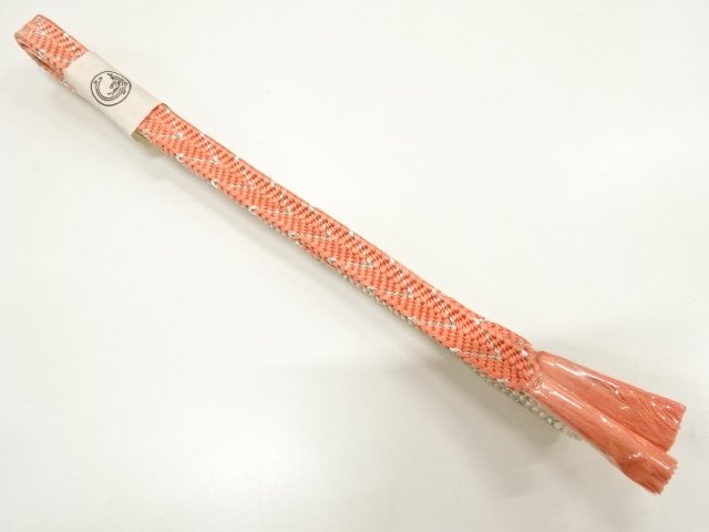 未使用品　正絹　手組帯締め